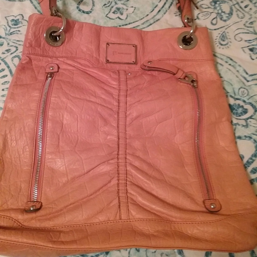 b makowsky - Orange Tote Bag, never used like new.